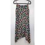 Cynthia Rowley  Dress Pineapple Print Sleeveless Black Size Medium Photo 1