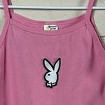 Playboy  Logo Pink Cropped Tank size L Photo 8