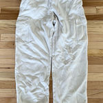 Aritzia  tna white cargo wide leg sweatpants  Photo 0