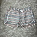 Athleta Stripe Linen Jacquard Sandbar Shortie Shorts Photo 3