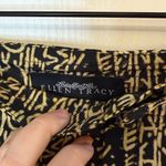 Ellen Tracy Bohemian Black and Gold Silk Pants Photo 5