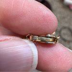 Vintage Gold Tone Herringbone Chain Necklace Womens Photo 6