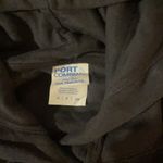 Unisex Brand new black and white hooded sweatshirt print “never lose focus” Photo 2