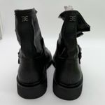 Sam Edelman Kinsley Motorcycle Biker Leather Harness 90s Boot Black NWB 9 Photo 4