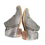 Minnetonka Brenna Lace Up Whipstitch Ankle Boots Women 7 Western Suede Leather Photo 11