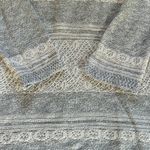 FatFace  Knit Sweater Grey White Embroidered Cotton Womens Size 6 Photo 5