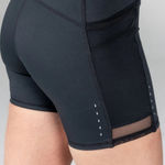 Senita Athletics  Black Athletic Shorts Photo 0
