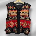 Vintage Belle Point‎ Sweater Vest Size M Photo 0