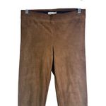 Vince  - lamb leather suede‎ skinny pants zipper pull on small s mob wife luxury Photo 2