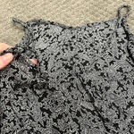 joe's jeans  100% Silk Black and White Patterned Tank Top Photo 6