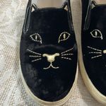 Charlotte Olympia Cool Cats Velvet Sneakers Size 7.5/38 Photo 1