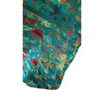 Victoria's Secret Vintage  Gold Label Metallic Floral Sheer Cami Top Size Medium Photo 0