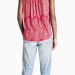 Lucky Brand Embroidered Woven Mix Tunic Photo 2