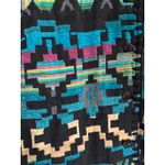 Vintage Jennifer & Grace Southwestern Aztec Woven Cotton Jacket Size Medium Blue Photo 4