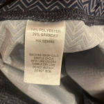 Splits59  Leggings Workout Capri Crop Athletic Pants Zig Zag Navy Sz L Photo 3