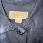 Michael Kors Classic Black Women's Trench Coat Photo 1