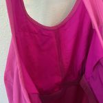 Title Nine Nimblene Tank Top Racerback Pink Built in Bra Large Photo 6