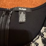 Alfani  Sheath Dress Womans Size 12 Black Floral Lace Overlay Sleeveless NWT Photo 7