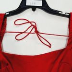 MORE TO COME Aubrey Mini Dress in Red Size XS Photo 11