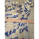 C/MEO COLLECTIVE  Slow Burn Long Sleeve Short Logo Print Cream Oversized XXS Photo 12