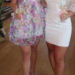 Floral Organza Poofy Dress Multi Size 4 Photo 1