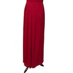David's Bridal Long One-Shoulder Crinkle Chiffon Dress F18055 Bridesmaid NWT 6 Photo 4