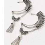 Free People Birds Of A Feather Cocktail Earring Ear Party Cuff NWT Sparkle Retro Photo 1