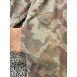 Susan Graver  Size‎ 3X Knit Open Cardigan Salmon Rose Camouflage Pockets NEW Photo 3
