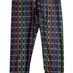 Terez  Leggings Womens Small Rainbow Art Cropped‎ Capri Casual Workout Athleisure Photo 0