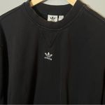 Adidas Originals Crewneck Sweatshirt Women’s S Black Pullover Long Sleeve Photo 2
