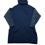 Stella McCartney  Wool Knit Turtleneck Sweater Mini Dress Coated Long Sleeve Med Photo 0