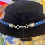 Embroidered necklace for women Black Photo 1