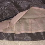 Staring At Stars Anthropologie  Black Strapless Prom Dress Size 0 Metallic Photo 9