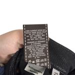 7 For All Mankind Crackled Stretch Faux Leather Seamed Pants Black 27 Photo 10