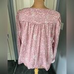 C&C California C&C‎ California Floral Popover Prairie Farmhouse Peasant Top Photo 4