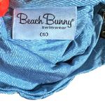 Beach Bunny  Sexy Divide Blue Bikini Bottom Photo 5
