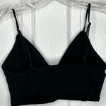 Wilfred Free Black Bralette Cropped Tank Top Sz 8 Photo 6