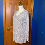 J.Jill Women's Multicolor Hooded Cotton Blend Pullover Sweater. Size Small. Photo 1