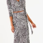 Lilly Pulitzer  Ruari Onyx White Top and Maxi Skirt Set Size Small NEW NWT Photo 0