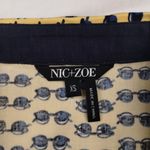 Nic+Zoe Women's Yellow/Black Dress/Midi Sz XS SKU 3932 Photo 3