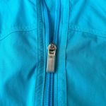 Lululemon Women’s 12 Track Attack Full Zip Windbreaker Jacket Aqua Blue Sporty Photo 5