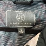 Lauren James  Pullover‎ Anorak Jacket Tropical Print Rain Windbreaker Small Photo 1