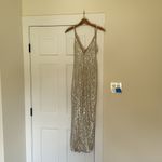 TFNC  sequin embellished cowl midaxi high low wrap dress Photo 3