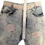 Bonjour Vintage  High Waisted Patchwork Denim Shorts Size 10 Photo 6