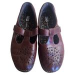 SAS Willow Slip On Mary Jane Loafer Walnut Red Size 9 Photo 7