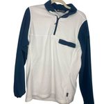 Helly Hansen  H/H Quarter Zip Polartec Pullover Fleece Women's Size XL Blue White Photo 0