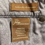 Paige Laurel Canyon Charcoal Gray Low Rise Flare Corduroy Jeans Pants Size 30 Photo 6