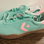 Converse A15090C One Star Suede Low Top Skate Shoes 7.5W/6M Mint Green Pink Gum Photo 0