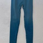 Alphalete AMPLIFY CONTOUR LEGGING Women's Seamless Scrunch Legging Teal Size S Photo 1