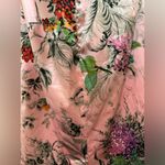 Dolce & Gabbana 100% Authentic  Floral Pink Silk Print Midi Length skirt IT 44 Photo 3